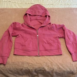 lululemon full zip scuba hoodie